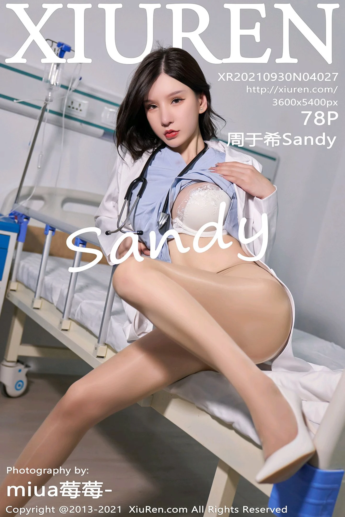 [XiuRen秀人网]VOL.4027 女神周于希Sandy生日剧情主题半脱露透视内裤秀翘臀诱惑写真78P-秀人网官方网站